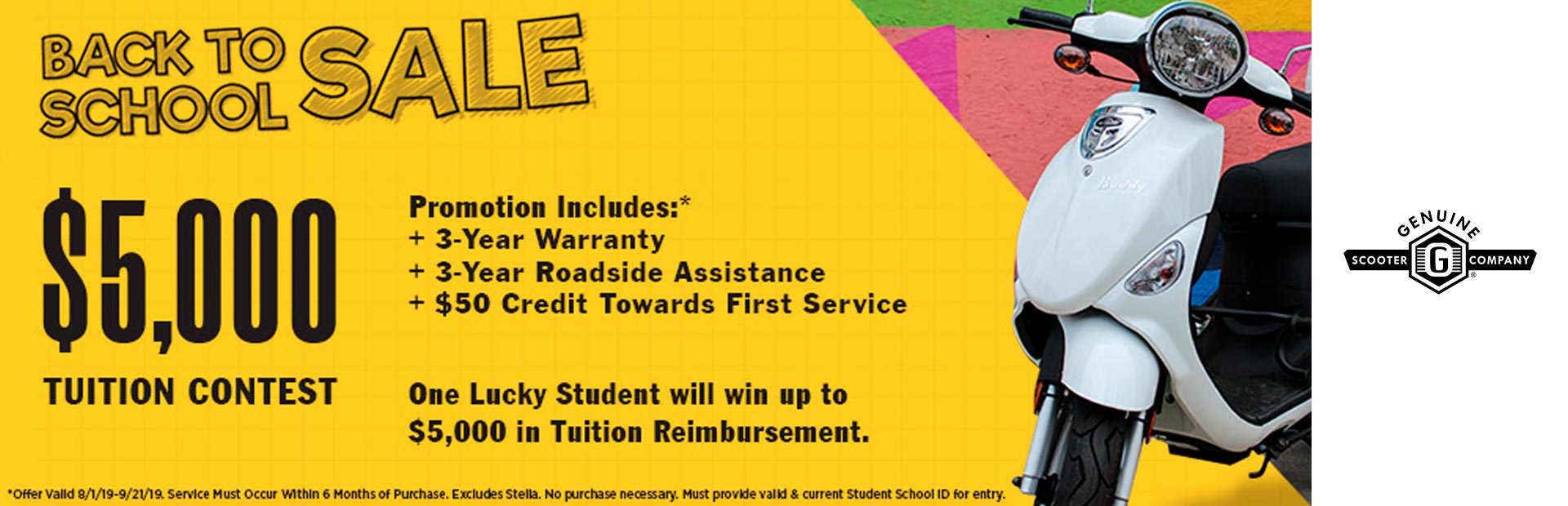 Genuine Scooter: BACK TO SCHOOL WITH GENUINE SALE!